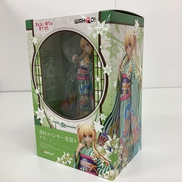 How To Raise A Boring Girlfriend Aniplex Kimono Ver Complete Figure Set - Picture 8 of 10